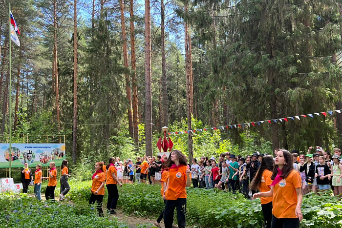 В лагере «Весна» прошел День цифры